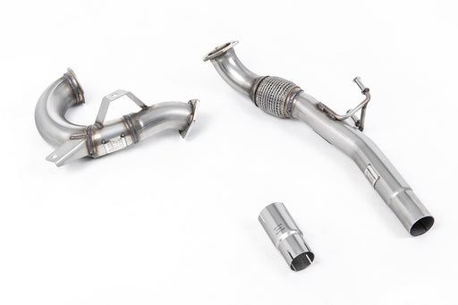 VW Up! GTI 1.0TSI 115 PS (3 & 5-Türer) – MILLTEK Downpipe mit Katersatzrohr