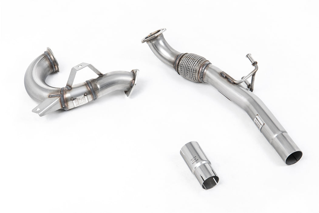 VW Up! 1.0TSI 90 PS (3 & 5-Türer) – MILLTEK Downpipe mit Katersatzrohr