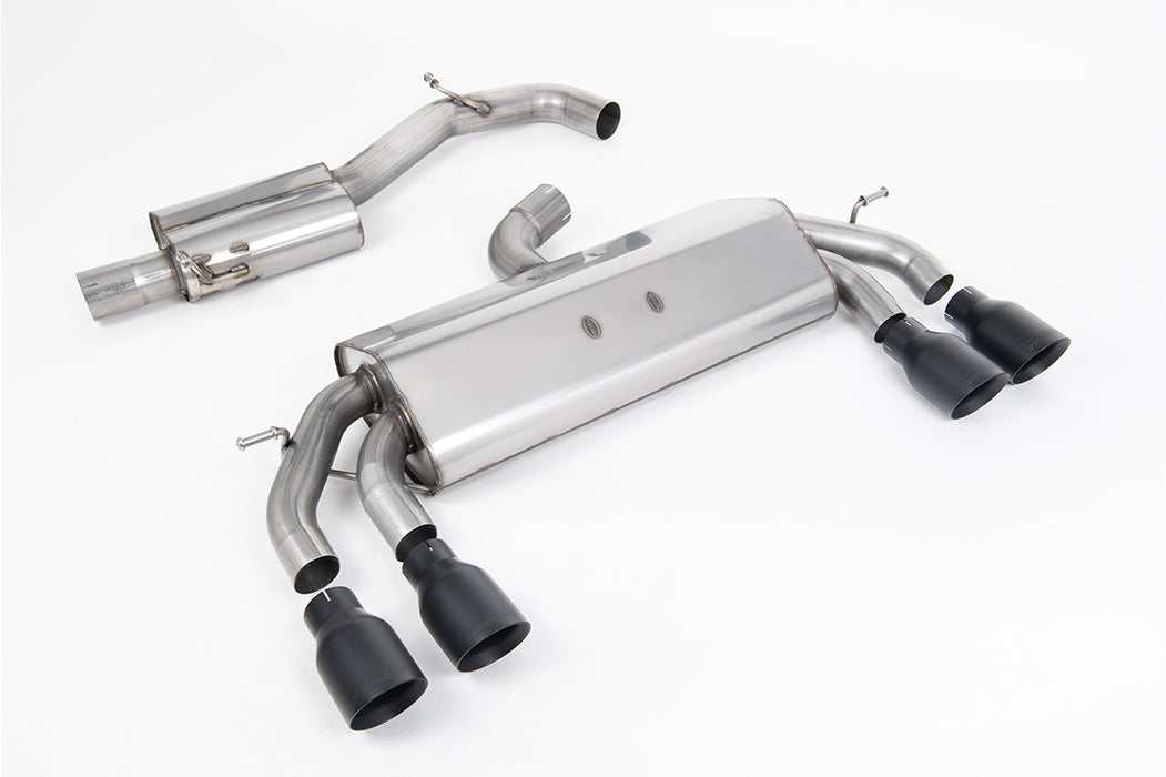 VW Golf Mk7.5 R 2.0 TSI 310 PS - 76mm & mit ECE Anlagen, ohne OPF – MILLTEK Abgasanlage ab Katalysator