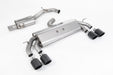 VW Golf Mk7.5 R 2.0 TSI 310 PS - 76mm & mit ECE Anlagen, ohne OPF – MILLTEK Abgasanlage ab Katalysator