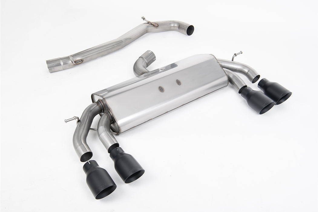 VW Golf Mk7.5 R 2.0 TSI 310 PS - 76mm & mit ECE Anlagen, ohne OPF – MILLTEK Abgasanlage ab Katalysator