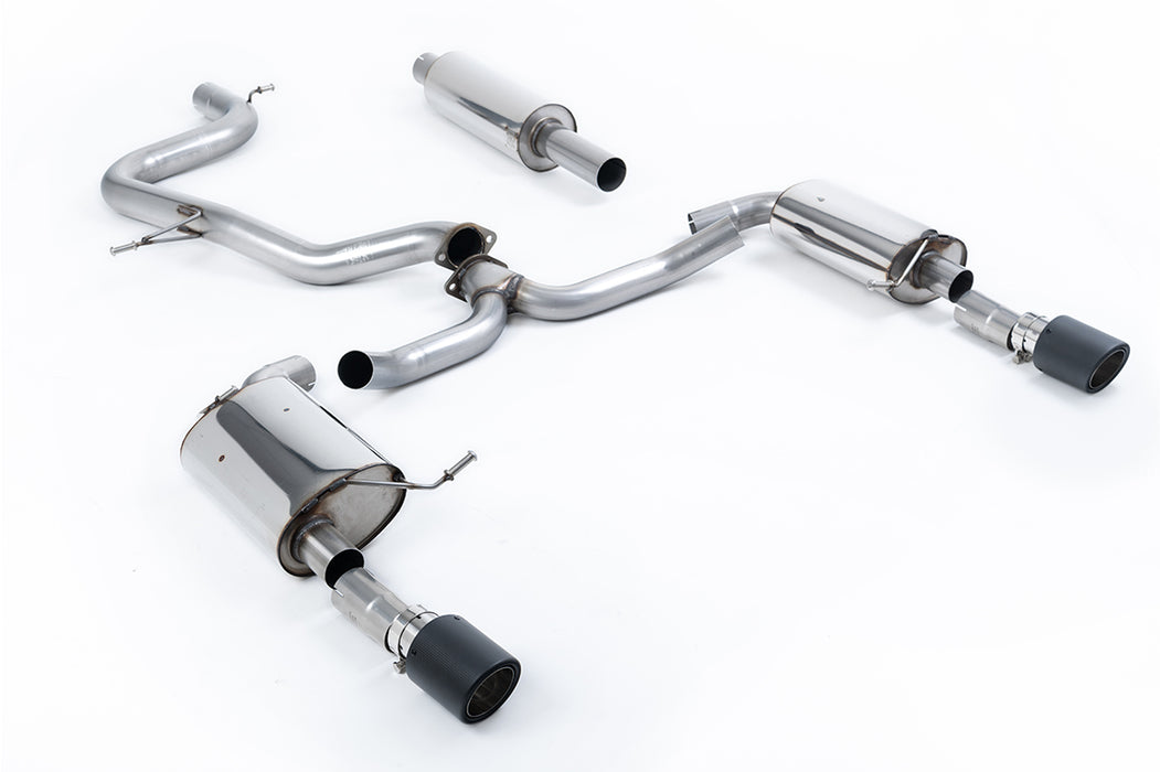 VW Jetta Mk7 (MQB) GLi 2.0T – MILLTEK Abgasanlage ab Katalysator