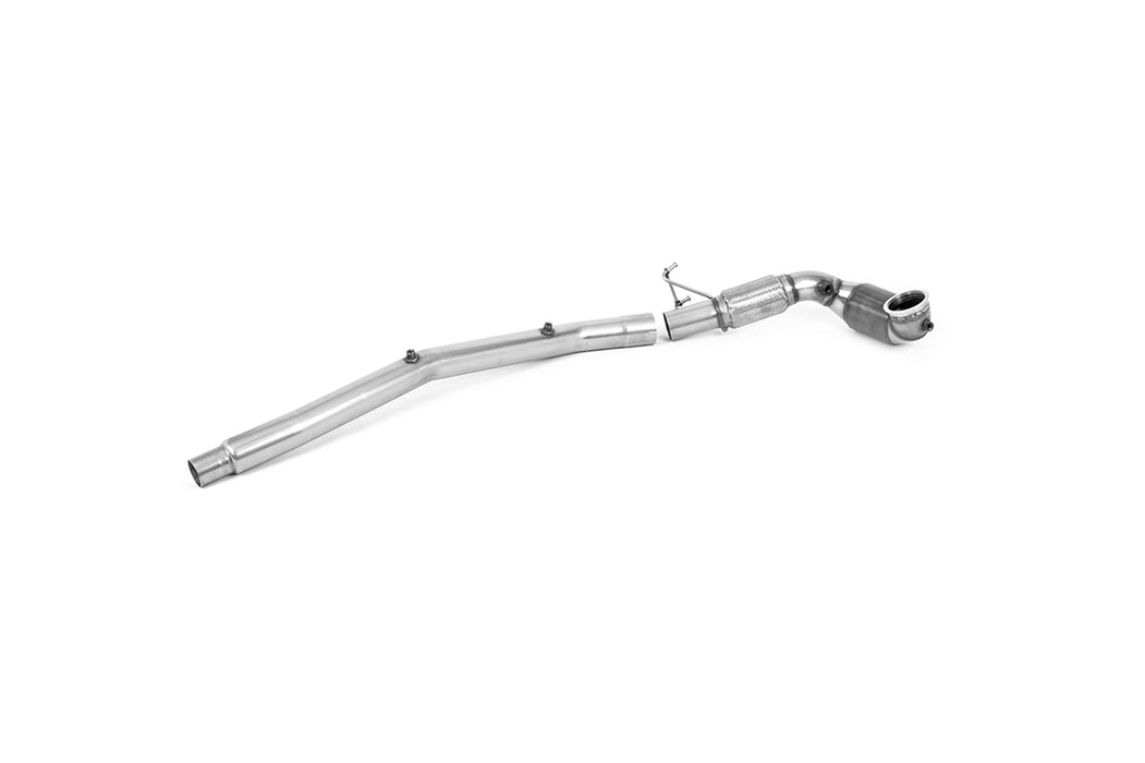 VW Tiguan R 320 PS EA888.4 MQB EVO, mit OPF – MILLTEK Downpipe mit Sportkatalysator
