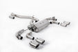VW Golf Mk7.5 R 2.0 TSI 300 PS - 80mm Race Anlagen, mit OPF – MILLTEK Abgasanlage ab Katalysator