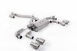 VW Golf Mk7.5 R 2.0 TSI 300 PS - 80mm Race Anlagen, mit OPF – MILLTEK Abgasanlage ab Katalysator