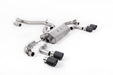 VW Golf Mk7.5 R 2.0 TSI 310 PS - 80mm Race Anlagen, ohne OPF – MILLTEK Abgasanlage ab Katalysator