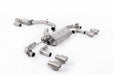 VW Golf Mk7.5 R 2.0 TSI 300 PS - 80mm Race Anlagen, mit OPF – MILLTEK Abgasanlage ab Katalysator