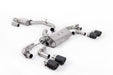 VW Golf Mk7.5 R 2.0 TSI 300 PS - 80mm Race Anlagen, mit OPF – MILLTEK Abgasanlage ab Katalysator