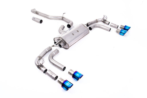 VW Tiguan R 320 PS EA888.4 MQB EVO, mit OPF – MILLTEK Abgasanlage ab Ottopartikelfilter