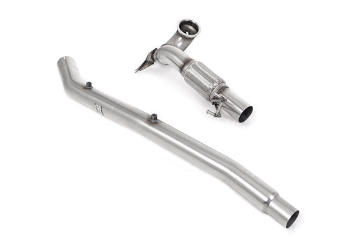 VW T-Roc R 2.0TSI 300 PS MQB EVO, mit OPF – MILLTEK Downpipe mit Katersatzrohr