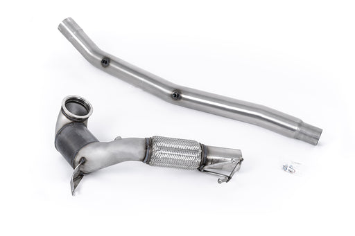 VW Golf Mk8 R 2.0 TSI 320 PS, ohne OPF – MILLTEK Downpipe mit Sportkatalysator