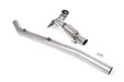 VW Golf Mk8.5 R (333 PS), ohne OPF – MILLTEK Downpipe mit Katersatzrohr