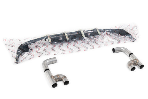 VW Golf Mk8 GTi (Golf R Style Quad Outlet Anlagen - 245 PS), ohne OPF – MILLTEK Zubehör