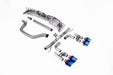 VW Golf Mk8 GTi (Golf R Style Quad Outlet Anlagen - 245 PS), ohne OPF – MILLTEK Abgasanlage ab Katalysator