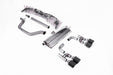 VW Golf Mk8 GTi (Golf R Style Quad Outlet Anlagen - 245 PS), ohne OPF – MILLTEK Abgasanlage ab Katalysator