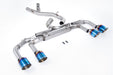 VW Golf Mk8.5 R (333 PS), ohne OPF – MILLTEK Abgasanlage ab Katalysator