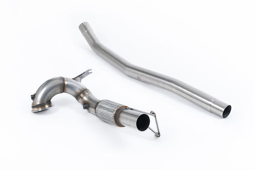 VW Arteon 2.0TSI 280 PS 4Motion (ohne Klappe / abgewinkelte Endrohre) – MILLTEK Downpipe mit Katersatzrohr