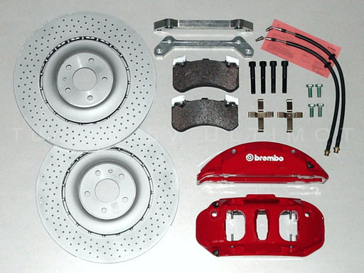 VW Phaeton V10 / Phaeton W12 400 mm 6-Kolben Bremsanlage Vorderachse – Umbausatz