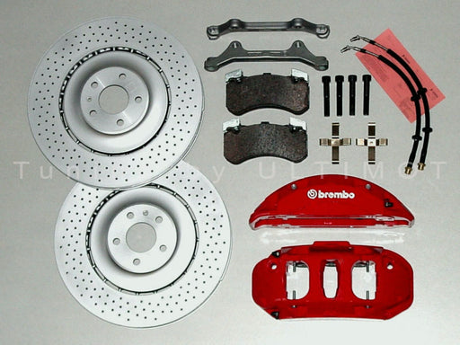 Audi A6 4B V8 / S6 4B 400 mm 6-Kolben Bremsanlage Vorderachse – Umbausatz