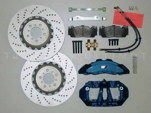 BMW E90 M3 / E92 M3 400 mm 6-Kolben Bremsanlage Vorderachse – Umbausatz
