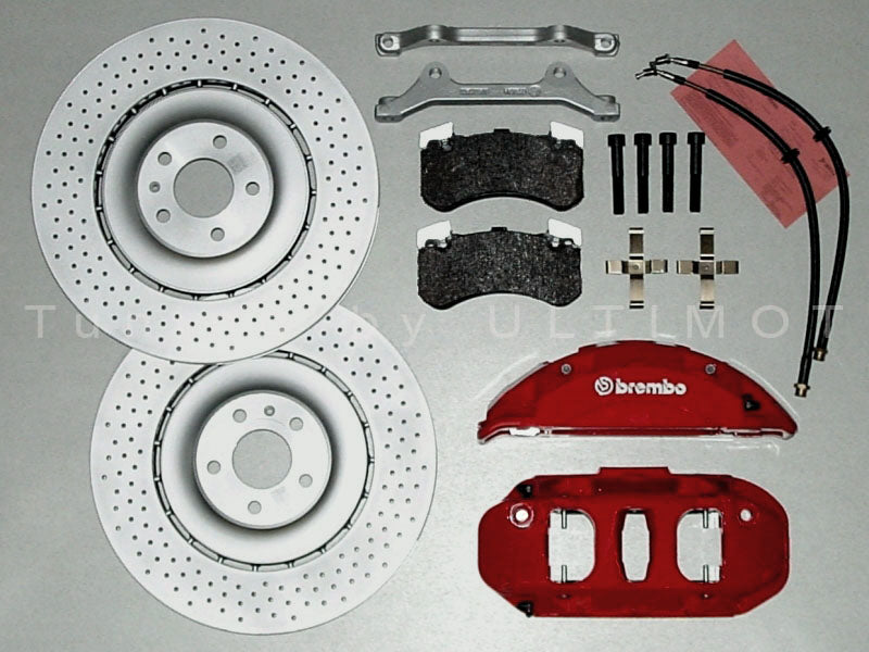 Audi A6 4F / RS6 4F 400 mm 6-Kolben Bremsanlage Vorderachse – Umbausatz