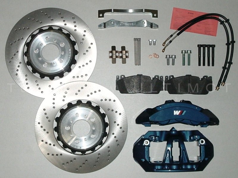 BMW E60 / E60 M5 400 mm 6-Kolben Bremsanlage Vorderachse – Umbausatz