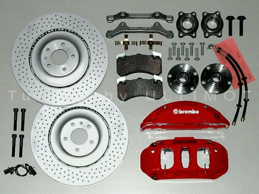 Audi RS4 B5 / A4 B6 400 mm 6-Kolben Bremsanlage Vorderachse – Umbausatz