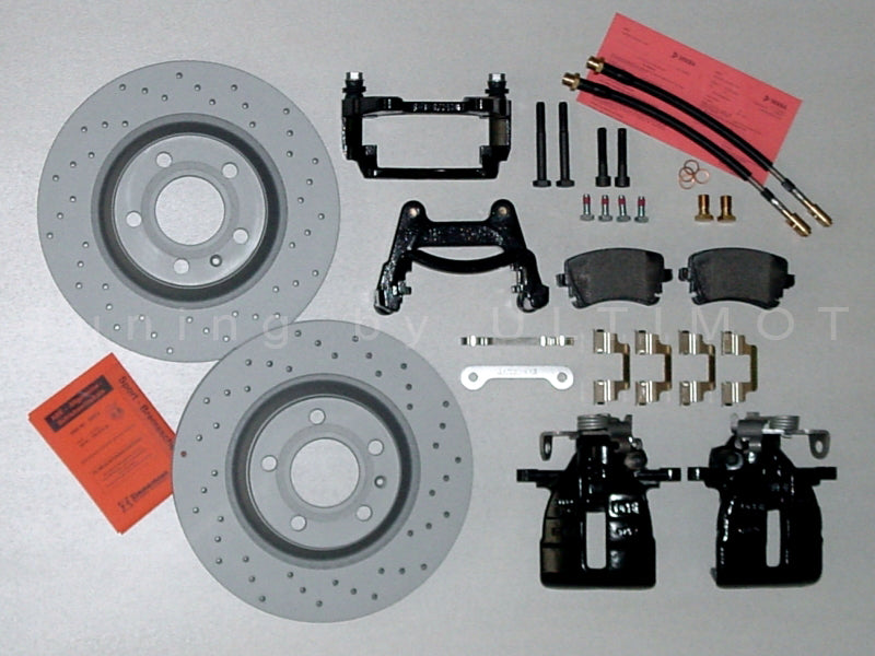 Audi A4 B5 / S4 B5 300 mm 1-Kolben Bremsanlage Hinterachse – Umbausatz