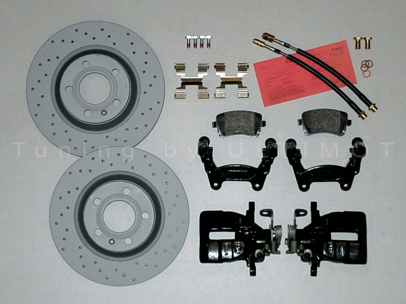 Audi A4 B6 / S4 B6 300 mm 1-Kolben Bremsanlage Hinterachse – Umbausatz
