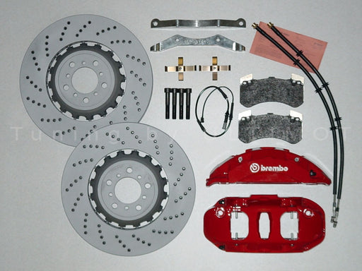BMW M2 F87 / M3 F80 400 mm 6-Kolben Bremsanlage Vorderachse – Umbausatz