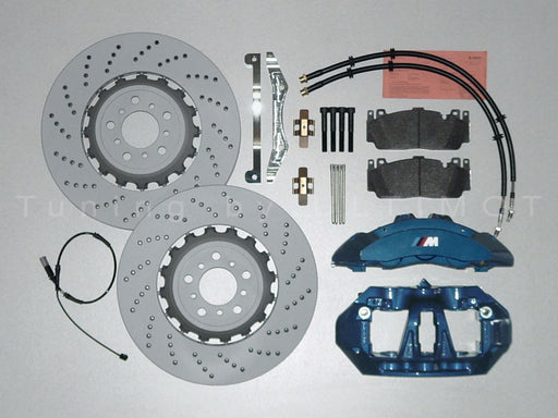 BMW M2 F87 / M3 F80 400 mm 6-Kolben Bremsanlage Vorderachse – Umbausatz