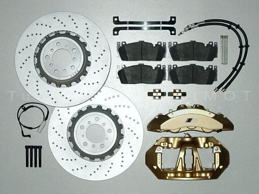 BMW E90 M3 / E92 M3 400 mm 6-Kolben Bremsanlage Vorderachse – Umbausatz