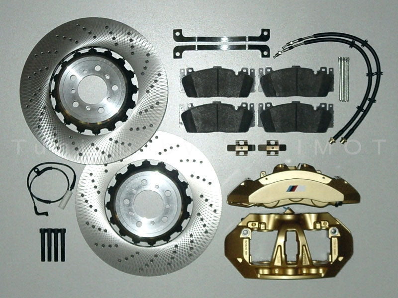 BMW E90 M3 / E92 M3 400 mm 6-Kolben Bremsanlage Vorderachse – Umbausatz