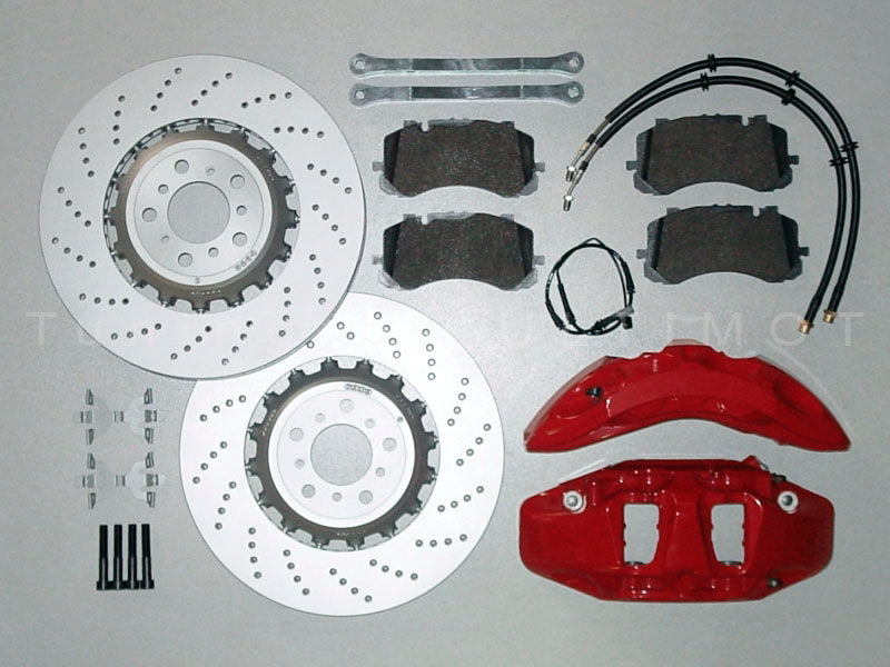 BMW M2 F87 / M3 F80 400 mm 6-Kolben Bremsanlage Vorderachse – Umbausatz