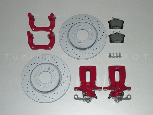 VW Golf 4 / Bora 256 mm 1-Kolben Bremsanlage Hinterachse – Umbausatz