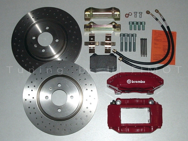 VW Polo 3 / Golf 2 1G 305 mm 4-Kolben Bremsanlage Vorderachse – Umbausatz