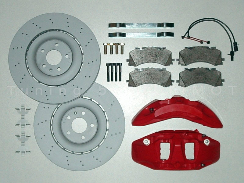 Audi A6 4B V8 / S6 4B 400 mm 6-Kolben Bremsanlage Vorderachse – Umbausatz