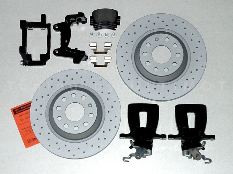 VW Golf 5 / Golf 6 310 mm 1-Kolben Bremsanlage Hinterachse – Umbausatz