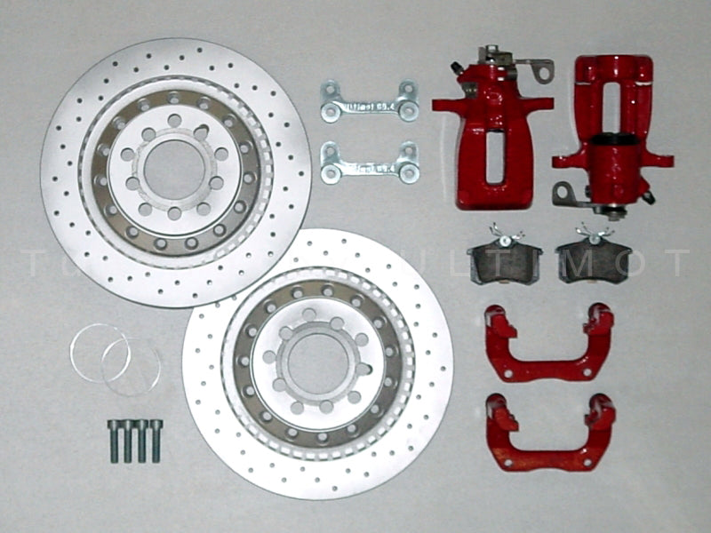 VW Golf 4 / Bora 310 mm 1-Kolben Bremsanlage Hinterachse – Umbausatz