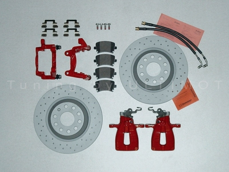 Audi S1 8X 310 mm 1-Kolben Bremsanlage Hinterachse – Umbausatz