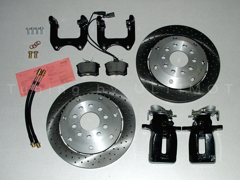 Audi A4 B5 / S4 B5 312 mm 1-Kolben Bremsanlage Hinterachse – Umbausatz
