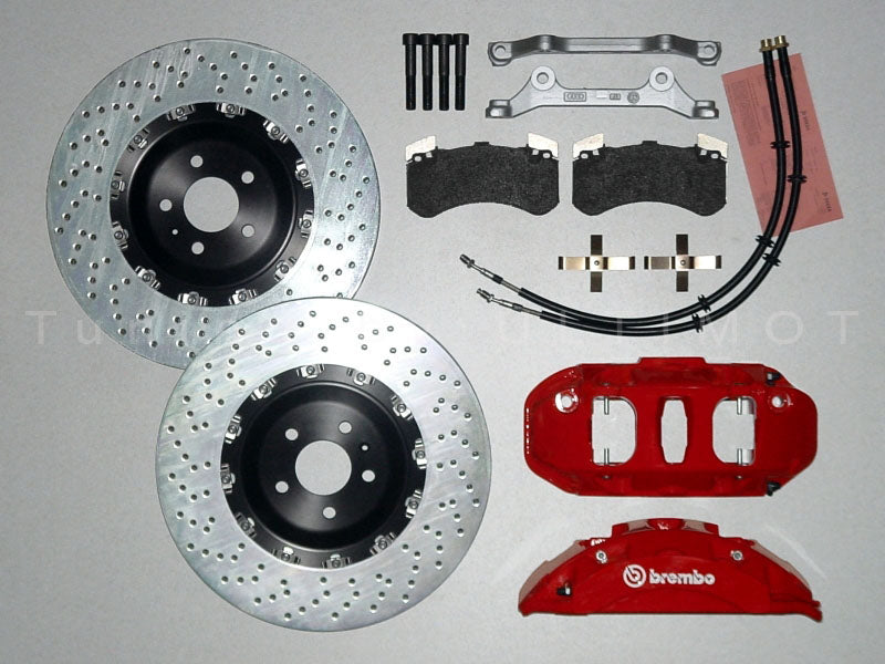 Audi A6 4B V8 / S6 4B 412 mm 6-Kolben Bremsanlage Vorderachse – Umbausatz