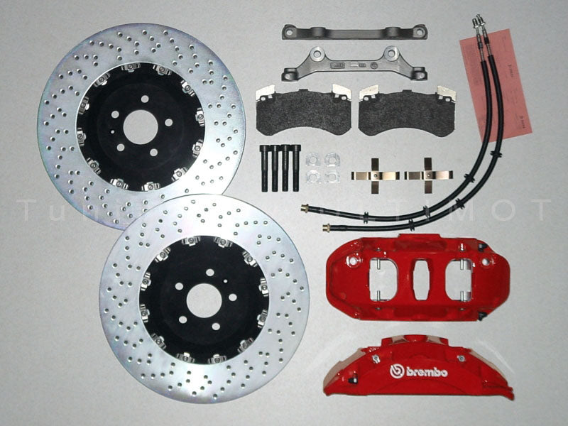 Audi A4 B8 / S4 B8 412 mm 6-Kolben Bremsanlage Vorderachse – Umbausatz