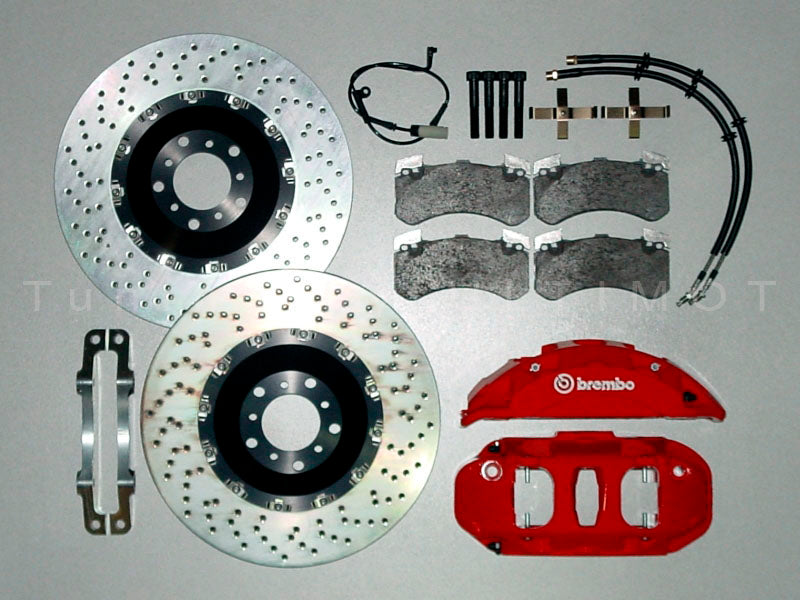 BMW E60 / E60 M5 412 mm 6-Kolben Bremsanlage Vorderachse – Umbausatz