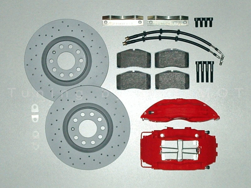 Audi Quattro / Urquattro 321 mm 4-Kolben Bremsanlage Vorderachse – Umbausatz