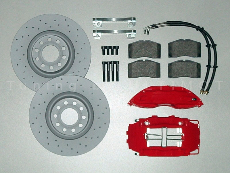 Audi S4 C4 / V8 D11 323 mm 4-Kolben Bremsanlage Vorderachse – Umbausatz