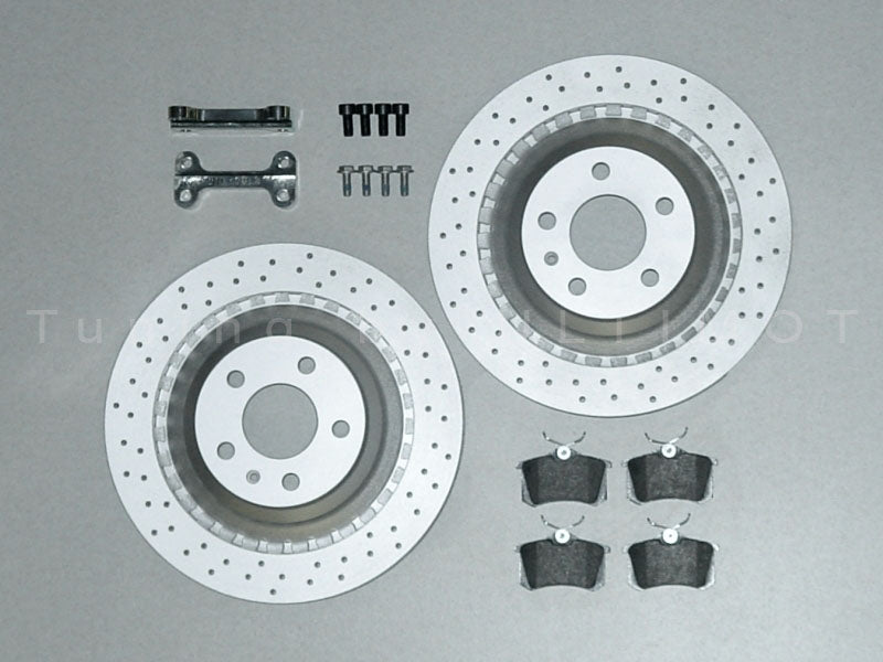 Audi 100 Typ44Q / 200 Typ44Q 330 mm Bremsanlage Hinterachse – Umbausatz