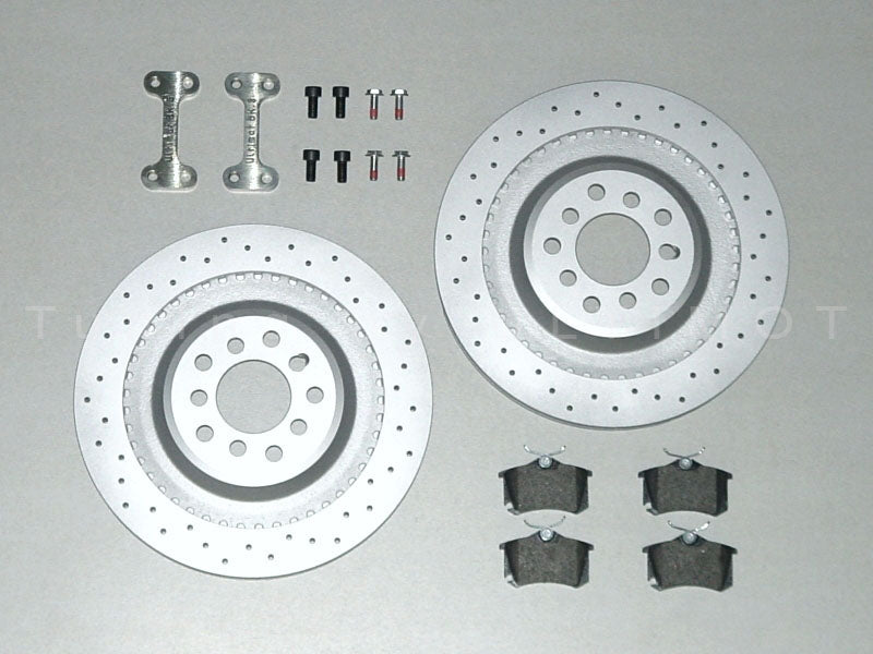 Audi A8 D2 4D / S8 D2 4D 330 mm Bremsanlage Hinterachse – Umbausatz