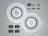 Audi A6 4B / S6 4B 330 mm Bremsanlage Hinterachse – Umbausatz