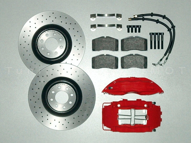 VW Polo 3 / Golf 2 1G 330 mm 4-Kolben Bremsanlage Vorderachse – Umbausatz